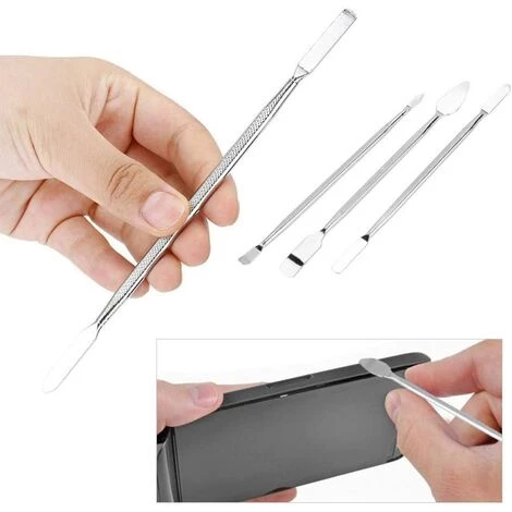 MONLY 3-teiliges Metall-Spudger-Set Mit Zwei Enden Zum Öffnen Des Spudger-Werkzeugs – Bild 2