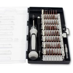 HELLO KITTY BAIN Kleines Multifunktions-Schraubendreher-Set Kombiniertes Magnetisches Präzisions-Schraubendreher-Set (Schwarz)