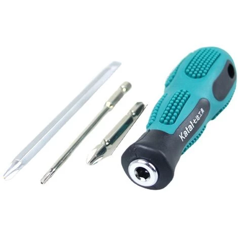 DECKON 2-in-1-Dual-Purpose-Schraubendreher, Abnehmbarer Magnetischer Schraubendreher Mit Kreuzschlitz Und Flachem Kopf, Haushalts-Handreparaturwerkzeuge, Für Die Installation Und Wartung Mechanischer Geräte – Bild 3