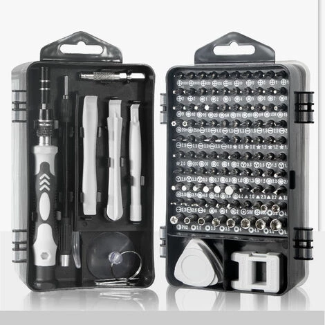 BENOBBY KIDS Schraubendreher-Set, Paddy 117 In 1 Präzisions-Schraubendreher-Set Bits Werkzeuge Für Xbox, PS3 4 5, MacBook, IPhones, Laptop, Uhren, Schmuck, Spielzeug, Brillen Usw