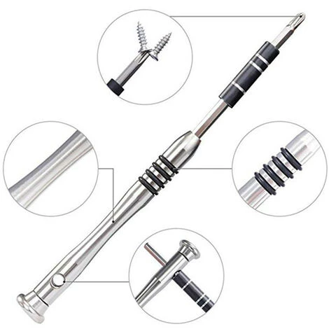 BENOBBY KIDS Magnetisches Präzisions-Schraubendreher-Set, Schraubendreher-Reparaturwerkzeuge Für Laptop, Computer, Brille, Laptop, Gerät – Bild 3