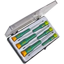 MOTA HERRAMIENTAS Satz Von 6 Präzisionsschraubendrehern 3ph 3 Flats Dmv