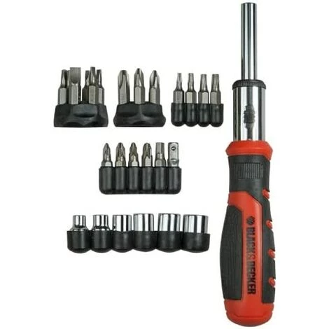 BLACK & DECKER S.of. Multi-Bit-Satz Mit Ratsche 29-tlg. Bdht0-62130 Black+decker