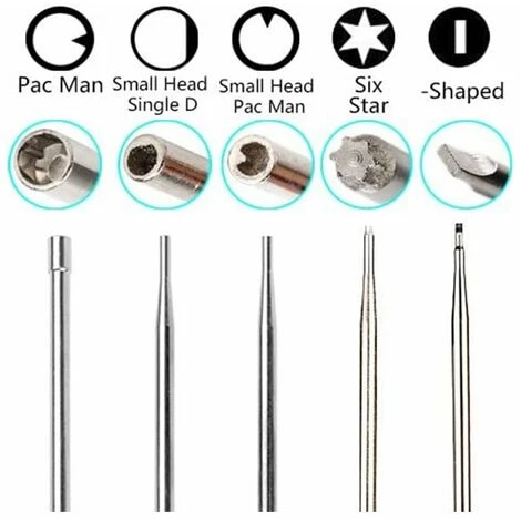 ECHOO Satz Mit 10 Schraubendrehern Zum Einstellen Von Walbro-Vergasern Von Kleinen Motoren Bis Hin Zu Kettensägen/Rotatoren/etc.