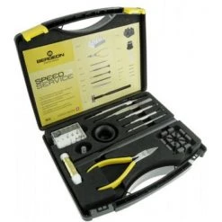 Bergeon 7813 Werkzeugkoffer Für Den Bandwechsel, Mit 15 Spezial-Werkzeugen U.a. Federstegwerkzeug, Kornzange Und Schraubendreher