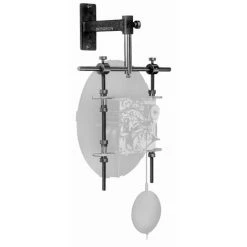 Bergeon 5910 Werkhalter, Aus Metall, Für Großuhrwerke (z.B. Tischuhren, Pendel- Und Hausuhren), Uhrmacherwerkzeug