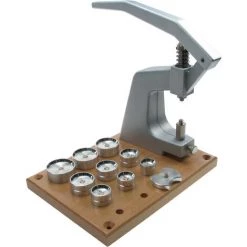 5500-C Glaseinsetzwerkzeug, Set, Pressstock, Bergeon