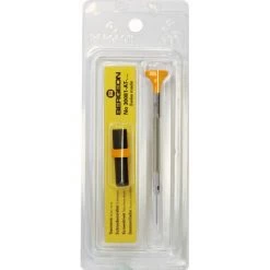 Bergeon Schraubendreher 30081-AT-180, Aus Inox, Mit Edelstahlklinge, 1,8 Mm, Mit 2 Ersatzklingen