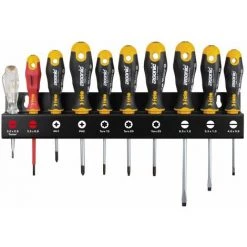 FELO ERGONIC - XL Schraubendrehersatz Mit 3K-Griff, 10-teilig