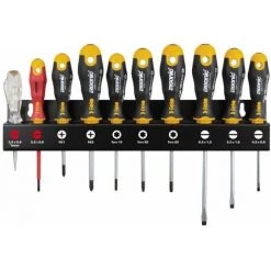 FELO ERGONIC - XL Schraubendrehersatz Mit 3K-Griff, 10-teilig