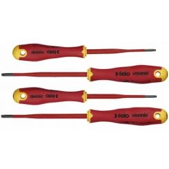 FELO ERGONIC VDE E-Slim - Schraubendrehersatz Mit 3K-Griff, 4-teilig