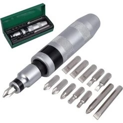 HELLO KITTY BAIN 13-teiliges Schlagschrauber 1/2" Schlagschrauber-Bit-Set Für Sechskant-Querschnitte Für Schwere Beanspruchung