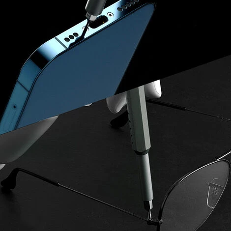 HAPPYSHOPPING 44-in-1-Präzises Schraubendreher-Set, Brillenreparatur-Werkzeugsatz, Sechskant-Schraubendreher-Bits Für Mobiltelefon-Computer, Uhrenwartung – Bild 4