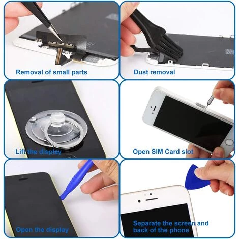 BENOBBY KIDS 126 In 1 Pr?zisions-Schraubendreher-Set Professionelles Elektronik-Reparatur-Tool-Kit F��r Die Reparatur Von Computer, PC, MacBook, Laptop, Tablet, IPhone, Xbox, Spielekonsole – Bild 5