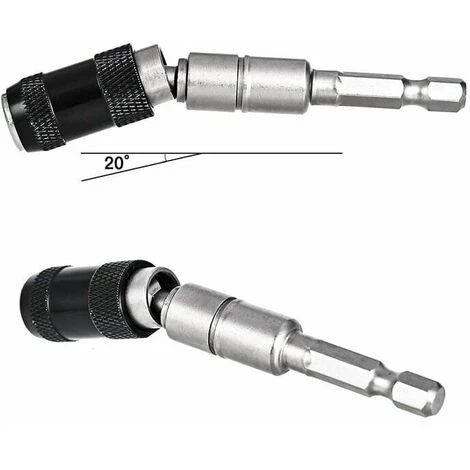 MONLY 1/4 "Sechskant-Magnetring-Schraubendreher-Bits Handwerkzeuge Bohrerverlängerungsschaft Schnellwechselhalter Treiberführung Bohrerspitze – Bild 5