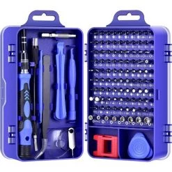 LONGZIMING 115 In 1 Präzisions-Schraubendreher-Set, Präzisionswerkzeug Zur Reparatur Von Smartphones, Computern, Tablets, Brillen, Uhren, Kleinen Haushaltsgeräten