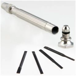 DÖNGES Dönges Dönges Uhrmacherschraubendreher Mit Vier Klingen, Klingenbreite 1,2 - 3 Mm