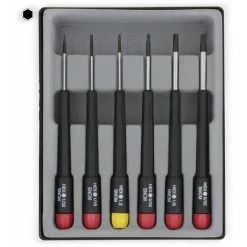 DONAU ELEKTRONIK Schraubendreher-Satz 280-62 Sechskant Zoll, 6-teilig